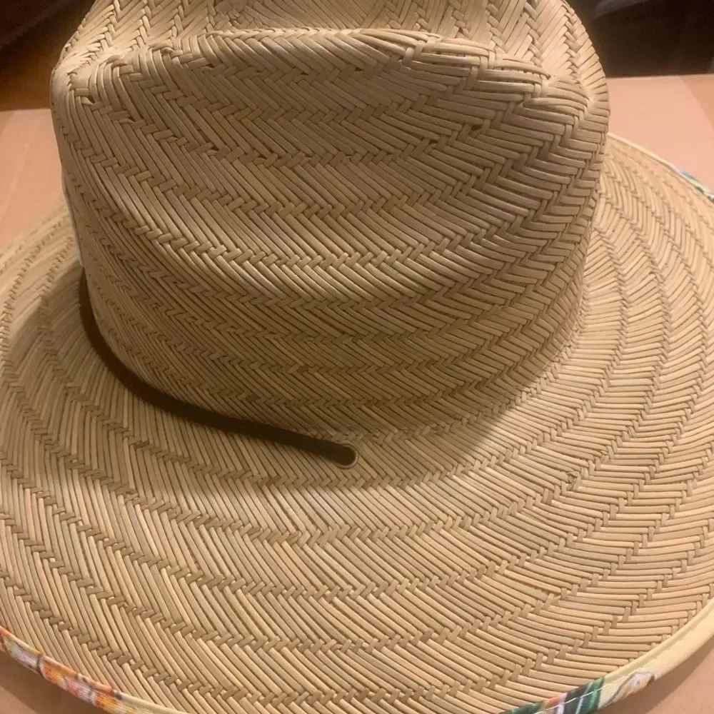 NWT COR Surf Straw Lifeguard Sun Hat